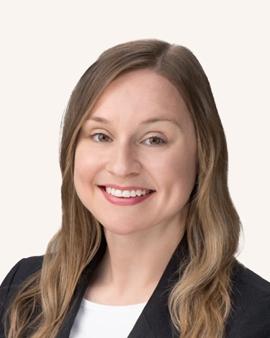 Headshot of a professional woman smiling