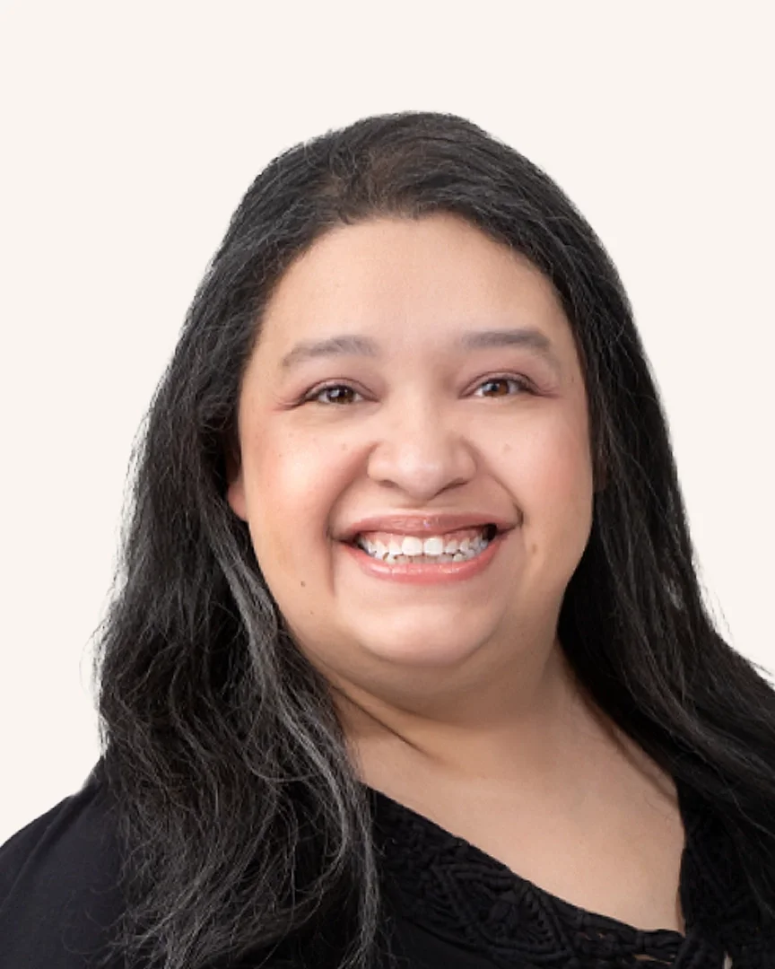 Headshot of a professional woman smiling