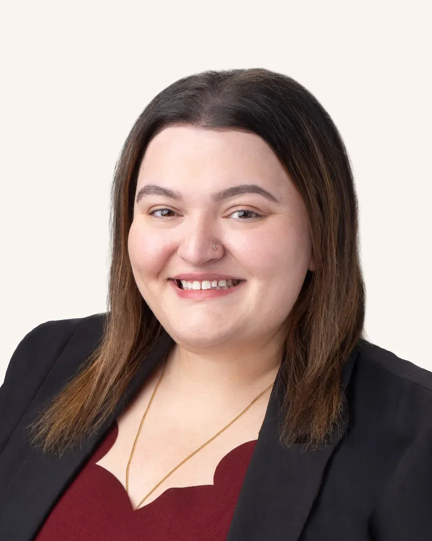 Headshot of a professional woman smiling